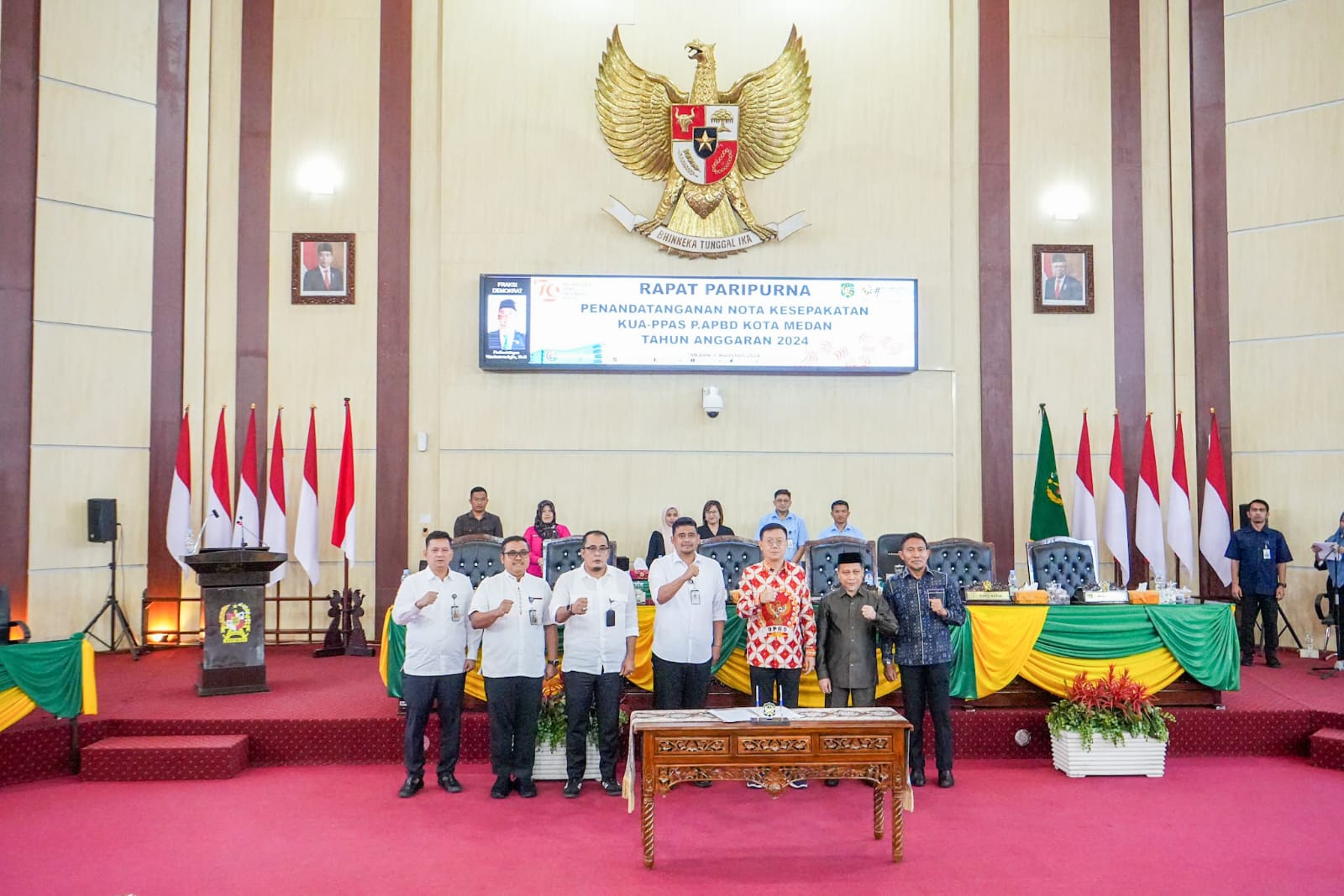 DPRD dan Pemko Medan Sepakati KUAPPAS Perubahan APBD 2024