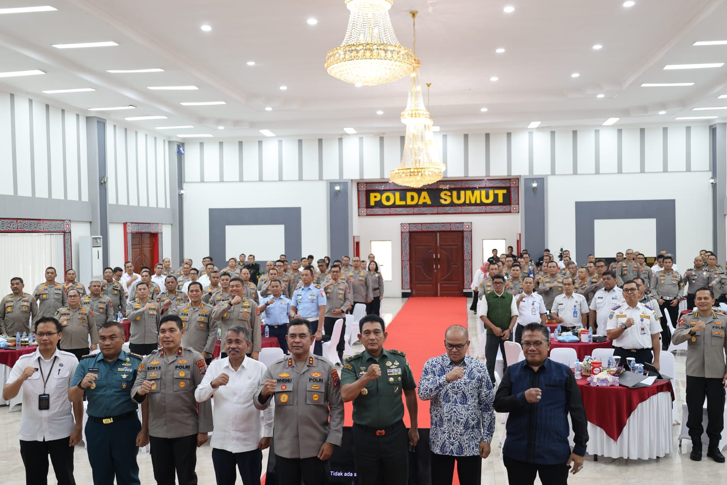 Polda Sumut Gelar Rapat Koordinasi Lintas Sektoral Persiapan Pengamanan Pilkada 2024
