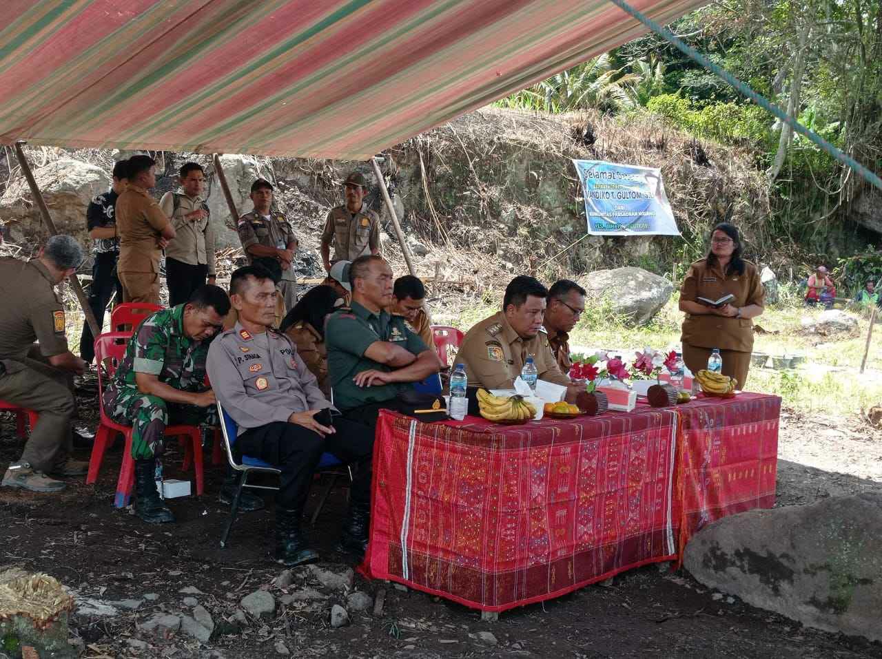 Polsek Palipi Dukung Pembangunan Pantai Pallombuan
