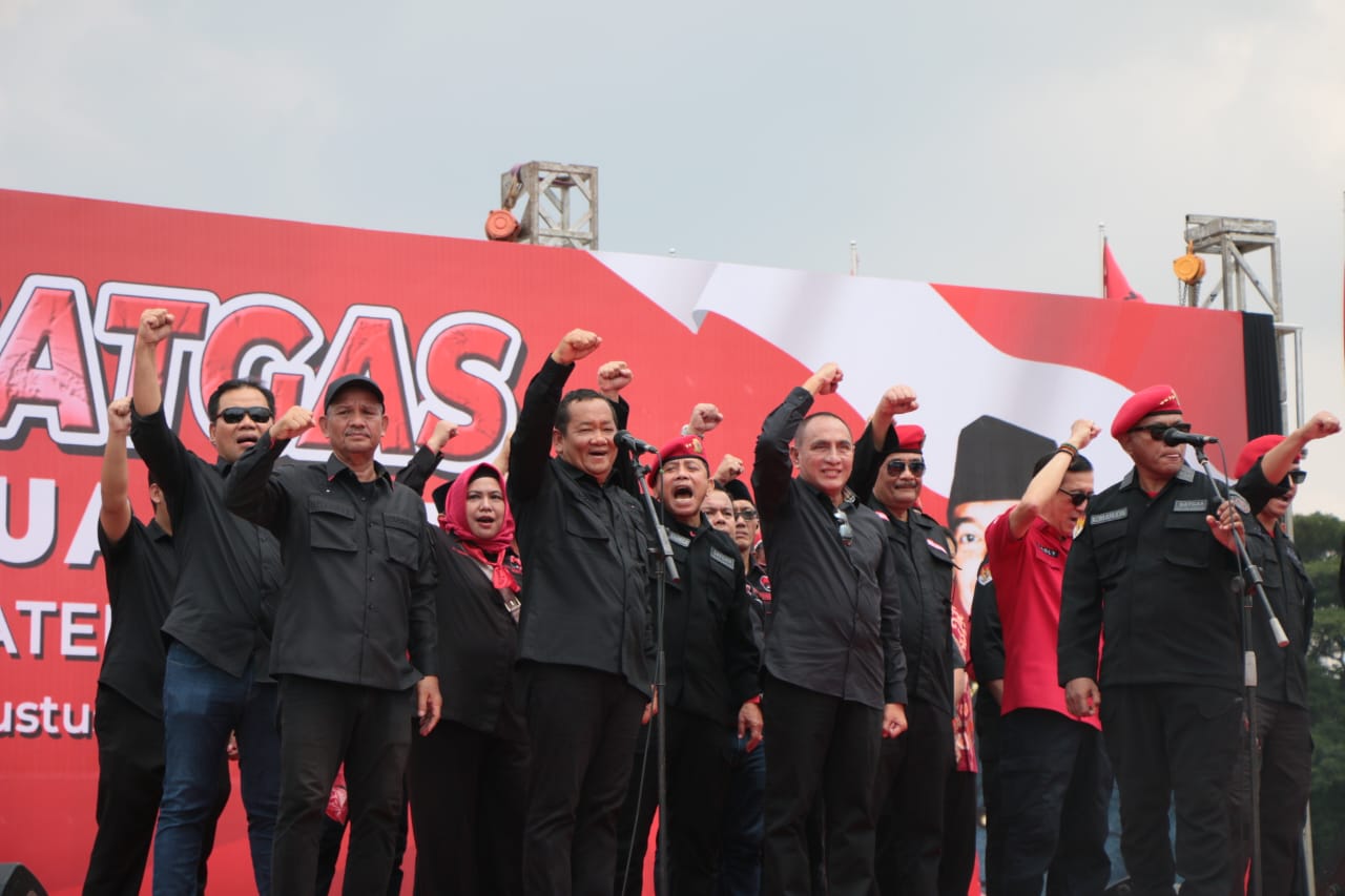 Edy Rahmayadi Resmi Bertarung di Pilgub Sumut 2024 dengan Dukungan PDI Perjuangan