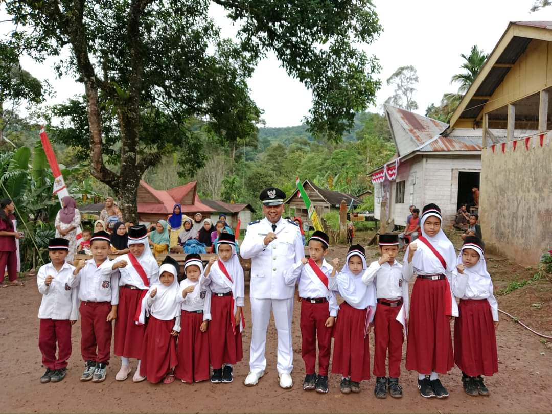 HUT Ke-79 RI di Desa Sihapas-hapas Meriah dan Sukses, Kepala Desa Apresiasi Warga 