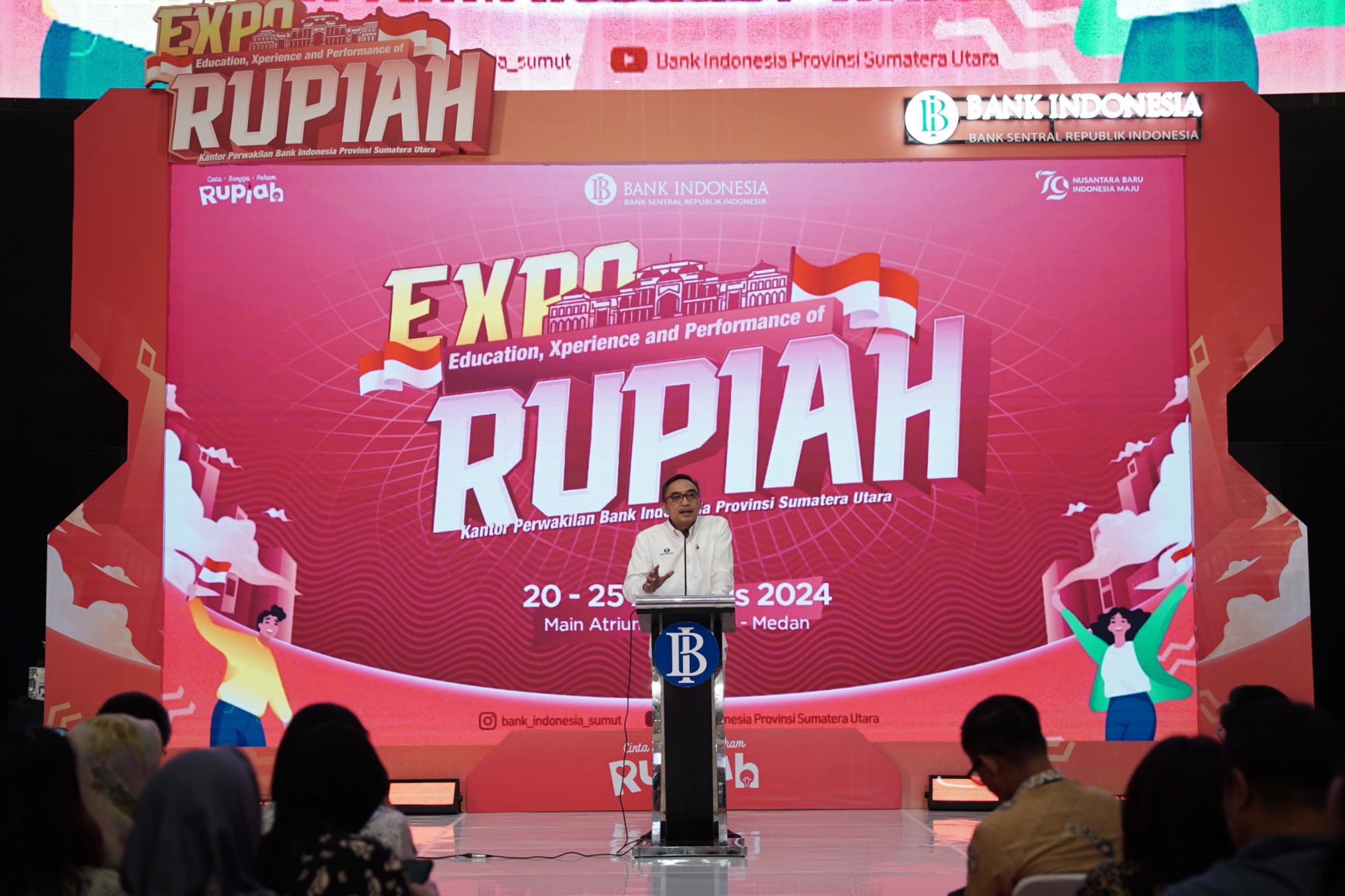 Melalui EXPo Rupiah Medan, BI Ajak Masyarakat Cinta dan Bangga Rupiah