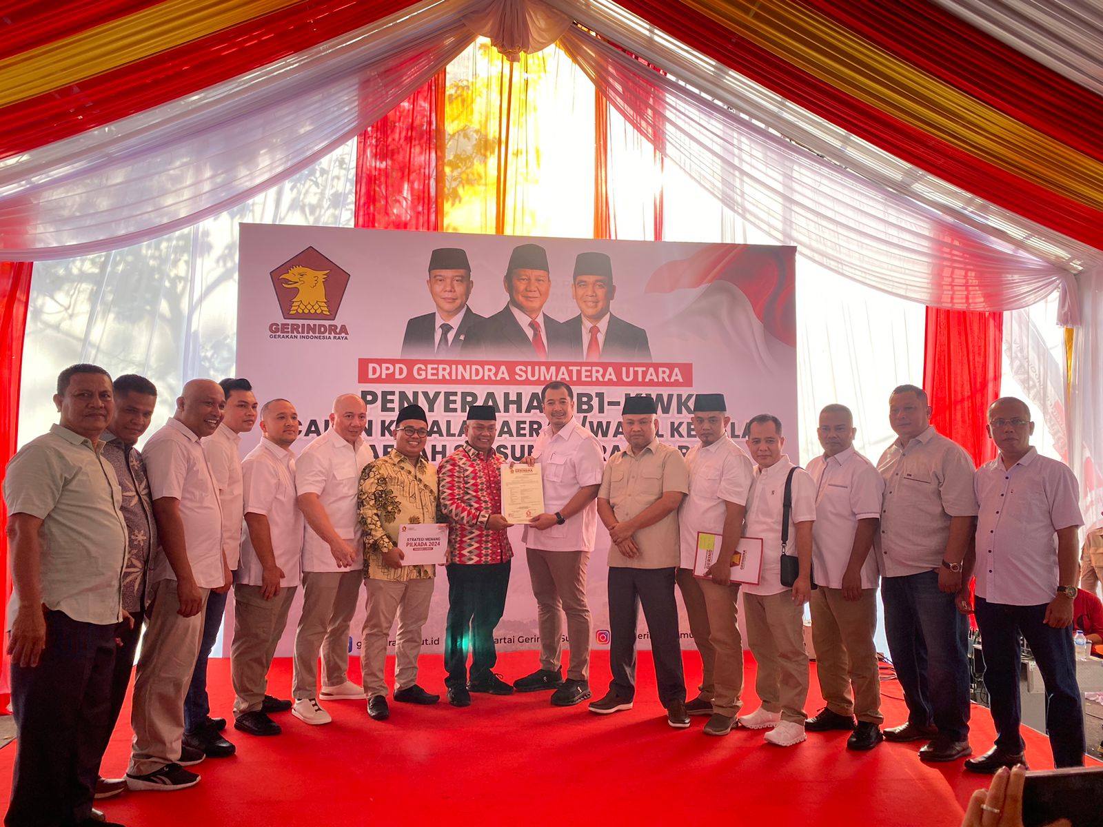 Gerindra Resmi Usung AZP-Ifdal sebagai Pasangan Calon Bupati dan Wakil Bupati Padang Lawas