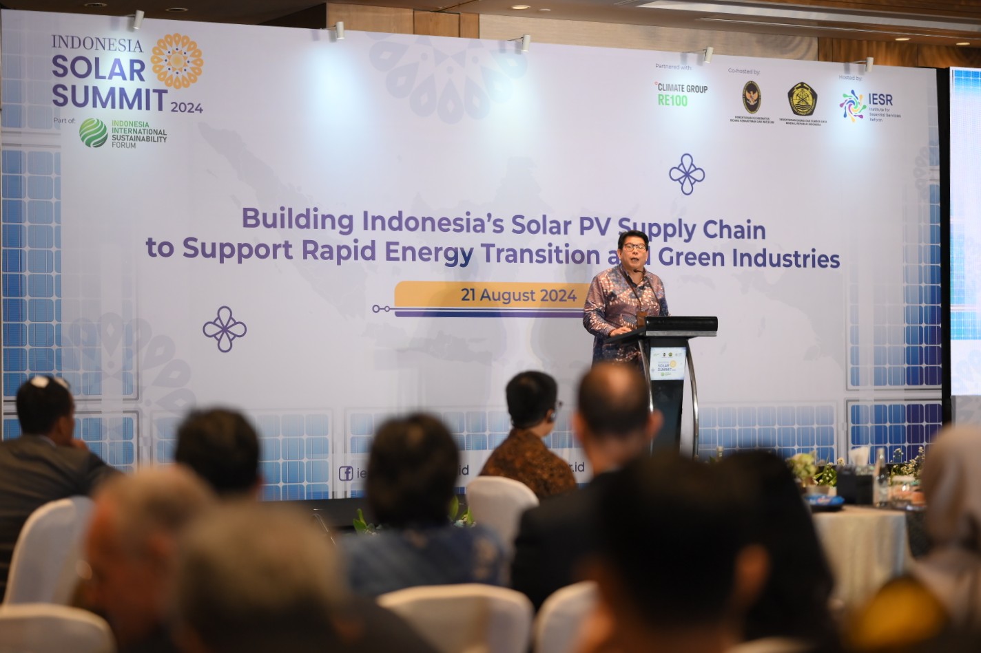 Indonesia Perlu Industri PLTS untuk Mempercepat Transisi Energi dan Mendukung Industri Hijau
