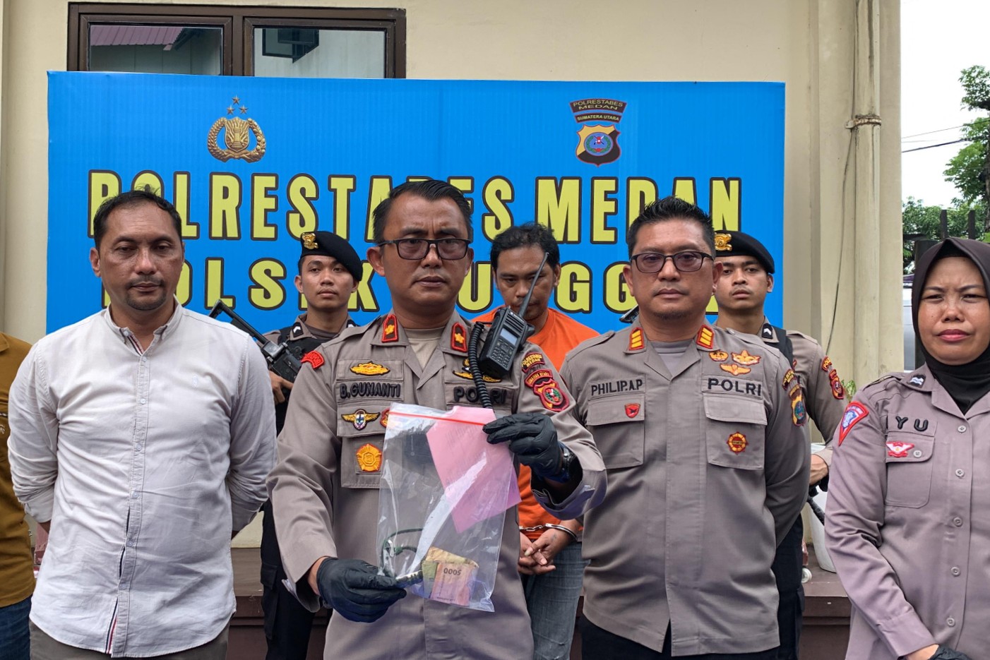 Preman Todong Warga yang Akan Berangkat ke Aceh Lesu Dibekuk Polisi