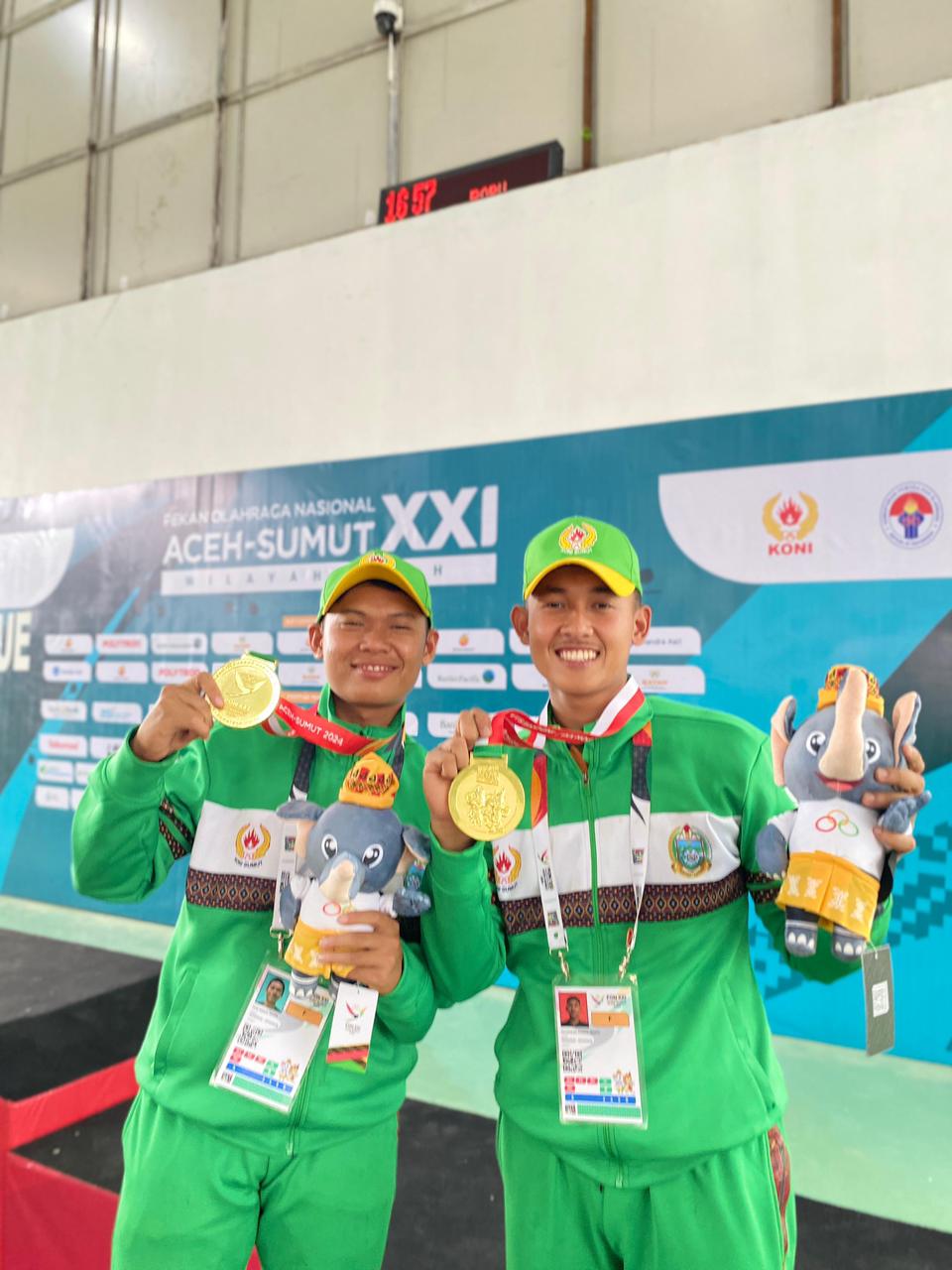 Mahasiswa Unimed Kembali Harumkan Nama Sumatera Utara di PON XXI dengan Raihan Emas dan Perunggu di Cabor Pentaque