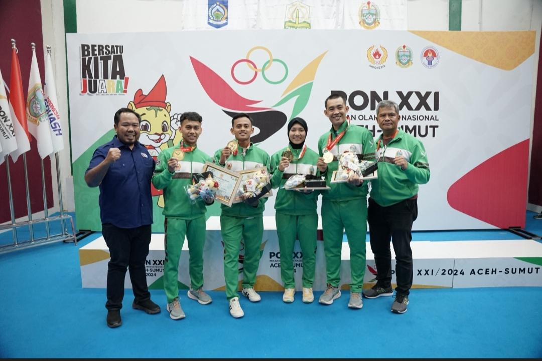 Mahasiswa FIK Unimed Kembali Persembahkan Medali Emas untuk Sumatera Utara di PON XXI/2024