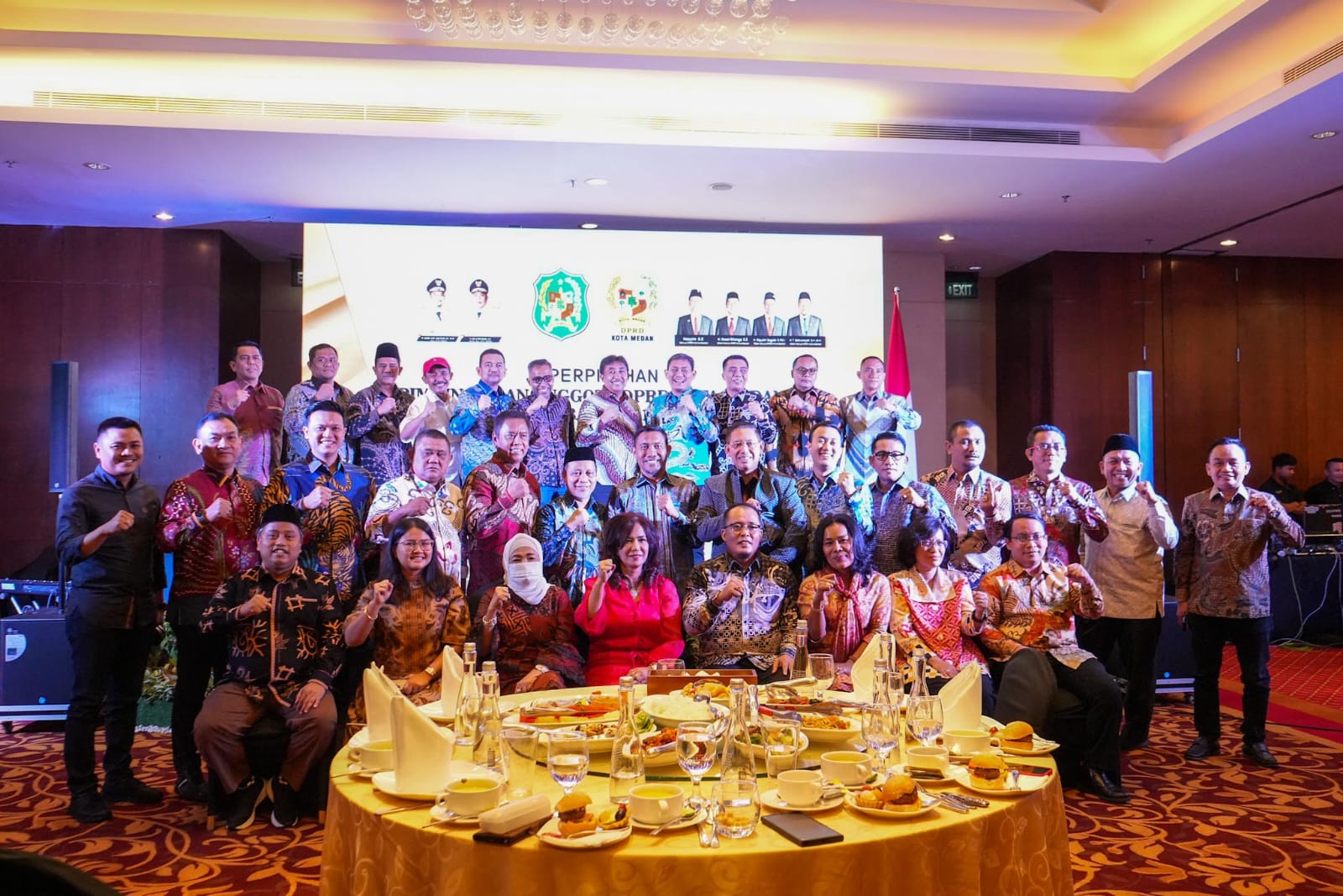 Malam Perpisahan Anggota DPRD Medan Periode 2019-2024, Aulia Rachman Akui Dukungan Untuk Pemko