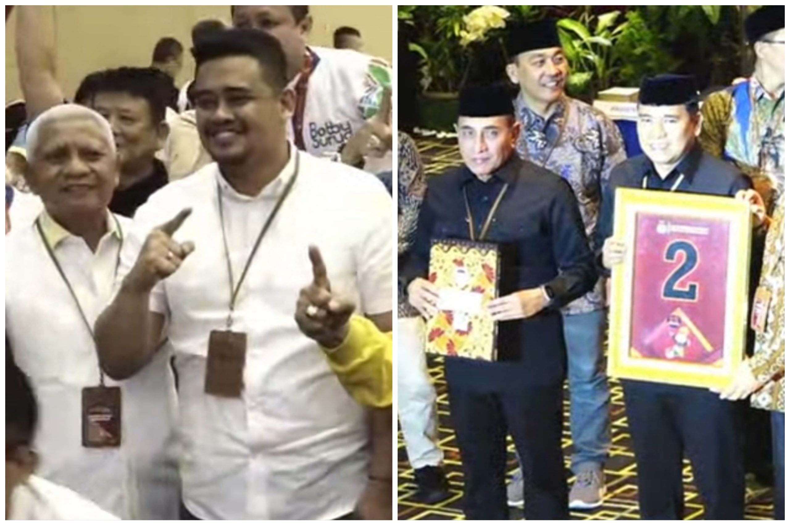 Sah! Bobby-Surya Nomor Urut 1 dan Edy-Hasan Nomor Urut 2 Paslon Gubernur dan Wakil Gubernur Sumut