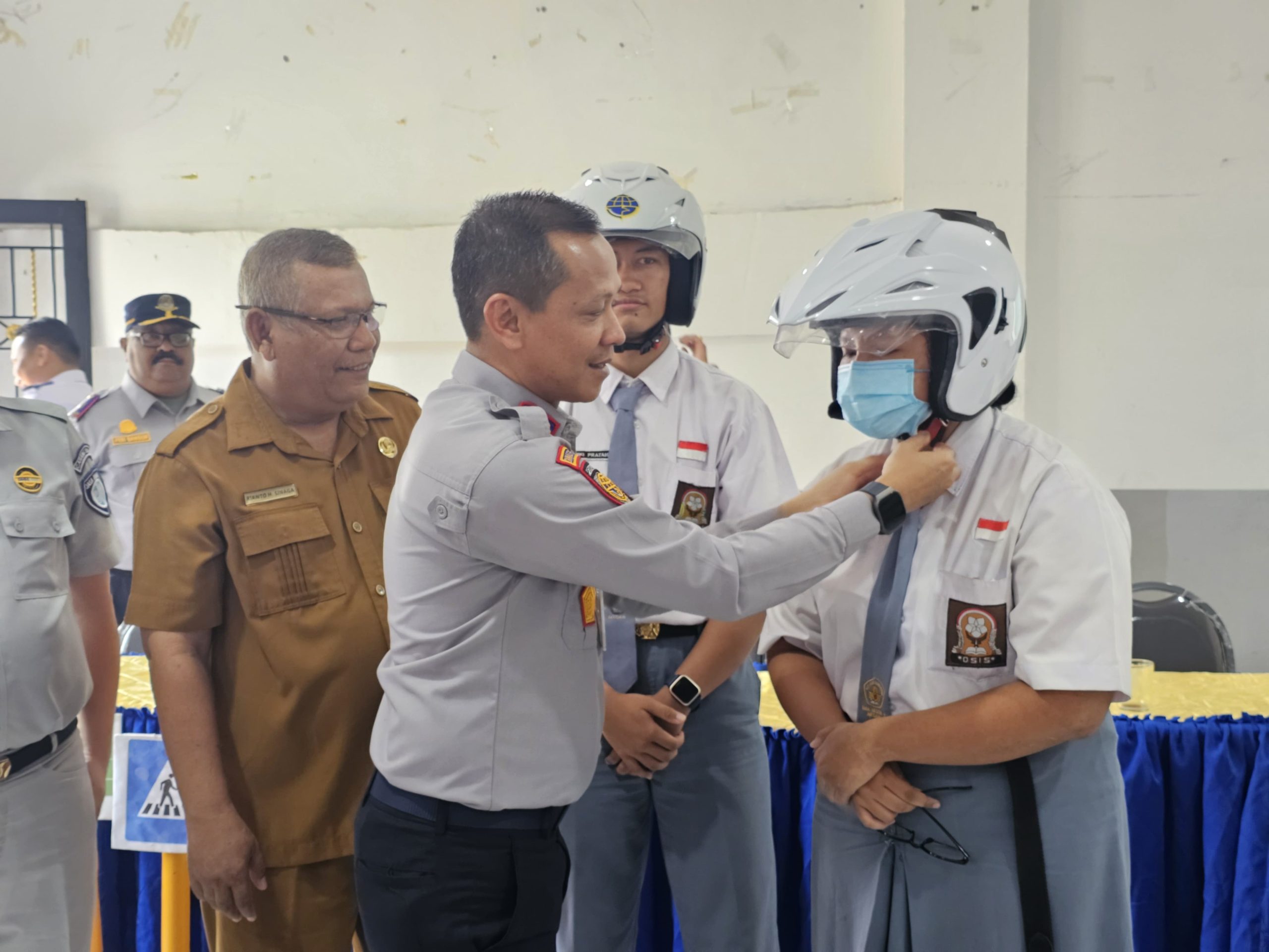Tingkatkan Kesadaran Berkeselamatan Lalulintas, Dishub Sumut Gencarkan Sosialisasi kepada Pelajar di 7 SMA/SMK di Medan