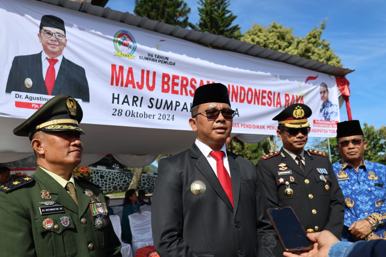 96 Tahun Sumpah Pemuda, Pjs Bupati Toba: “Peran Pemuda Sangat Krusial Memajukan Daerah”