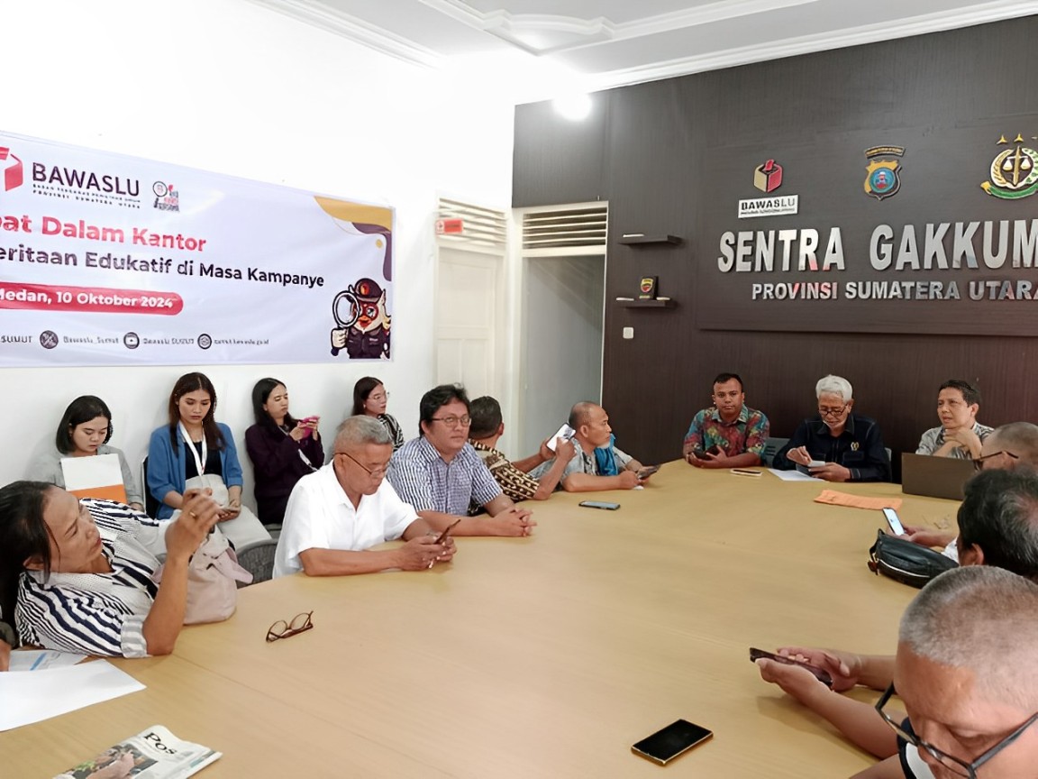 Pilkada Serentak 2024, Bawaslu Sumut Tekankan Pentingnya Pemberitaan Edukatif