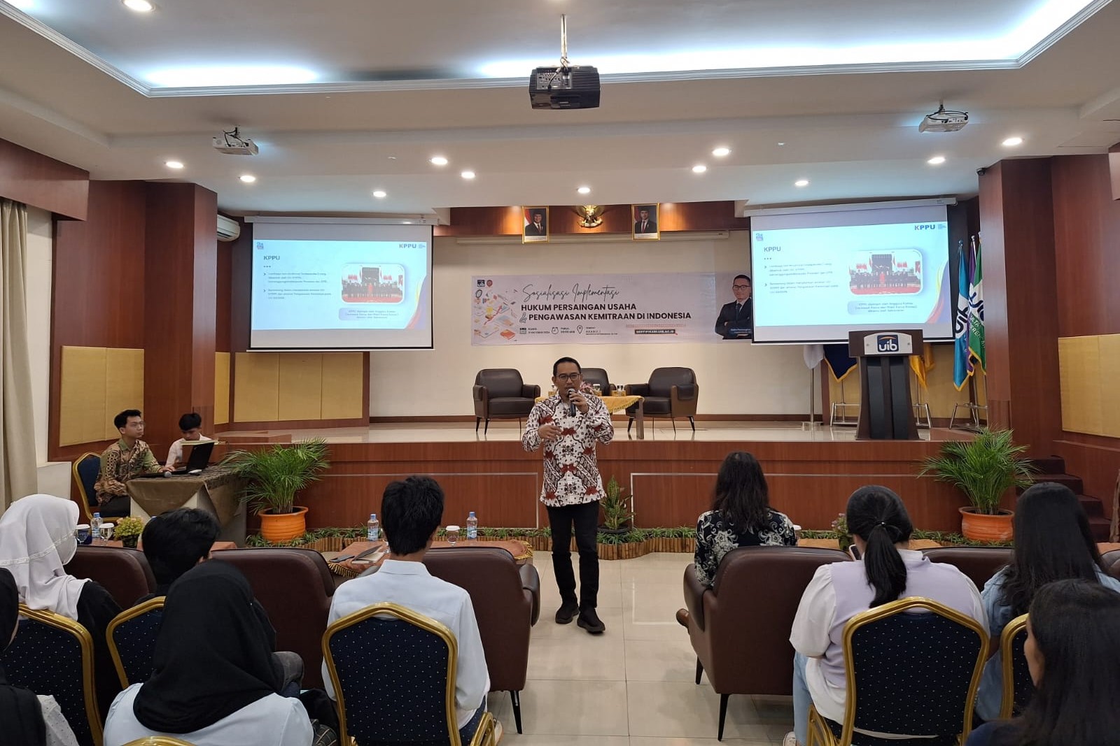 KPPU Kanwil I Ajak Mahasiswa UIB Jadi Penyuluh Kemitraan