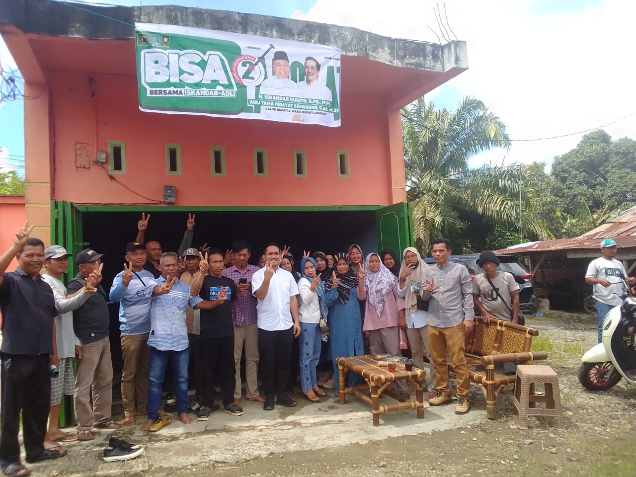 Desa Halaban Prioritas Utama Program 100 Hari Kerja Jika Iskandar-Adli Terpilih