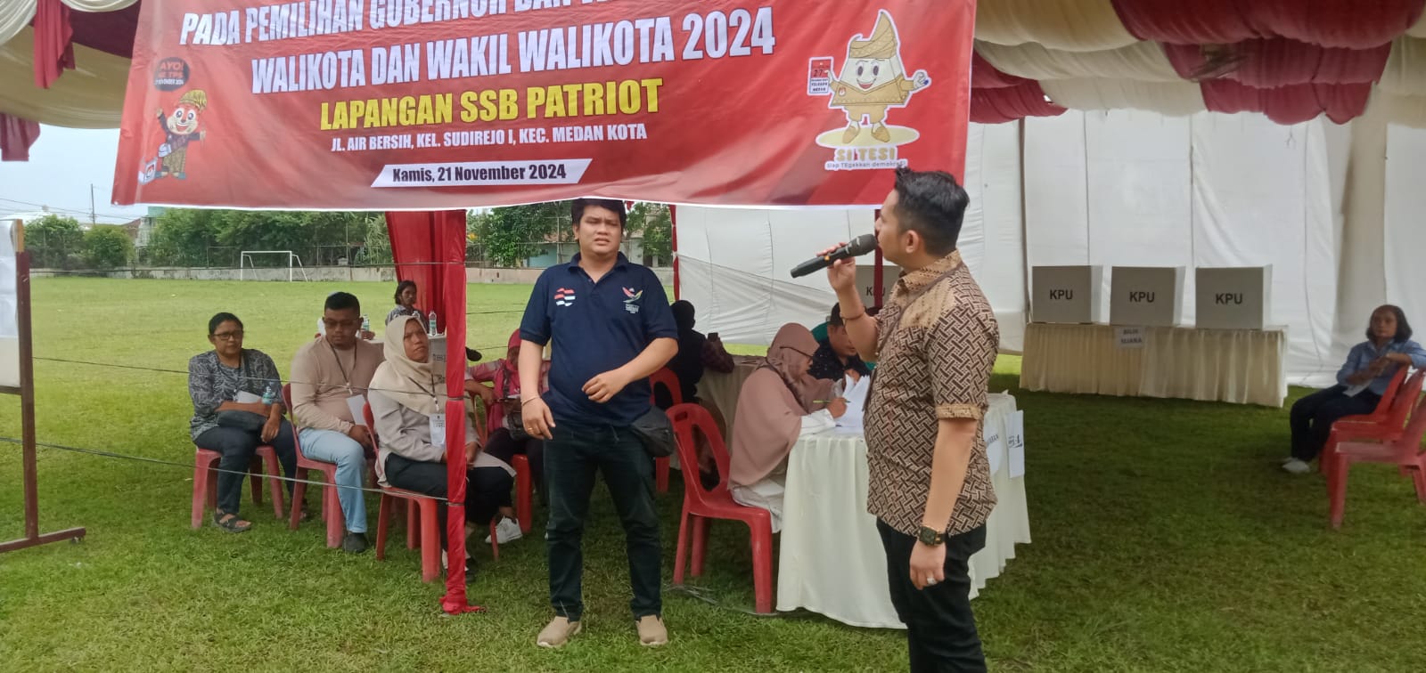 KPU Medan Gelar Simulasi Pemungutan dan Penghitungan Suara Jelang Pemilihan Kepala Daerah 