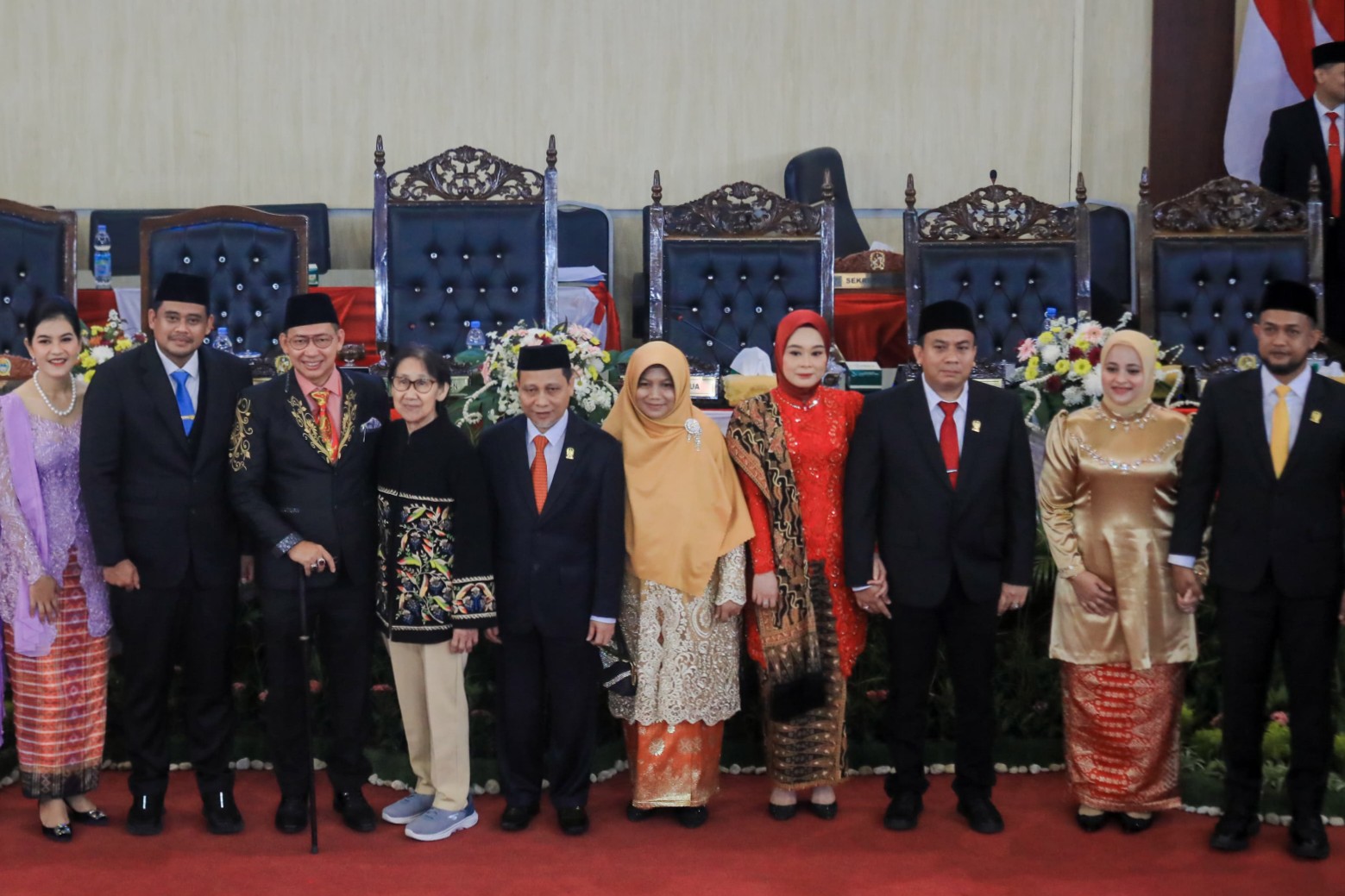Pengambilan Sumpah Empat Pimpinan DPRD Kota Medan Periode 2024-2029, Berikut Nama dan Partainya