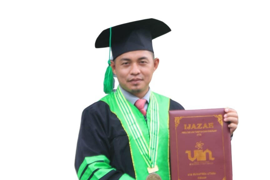 Putra Padangsidimpuan, Toni Nasution, Raih Gelar Doktor di UIN Sumut