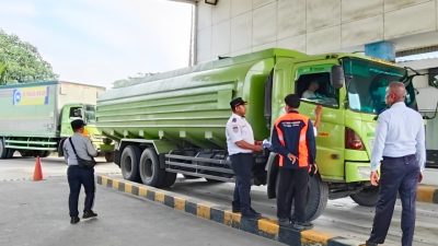 Sambut Nataru, Dishub Sumut Bersama BPTD Sosialisasikan Pembatasan Kendaraan Angkutan Barang
