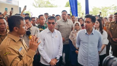 Bobby Nasution Dampingi Wapres Gibran Kunjungi Job Fair 2024 Medan