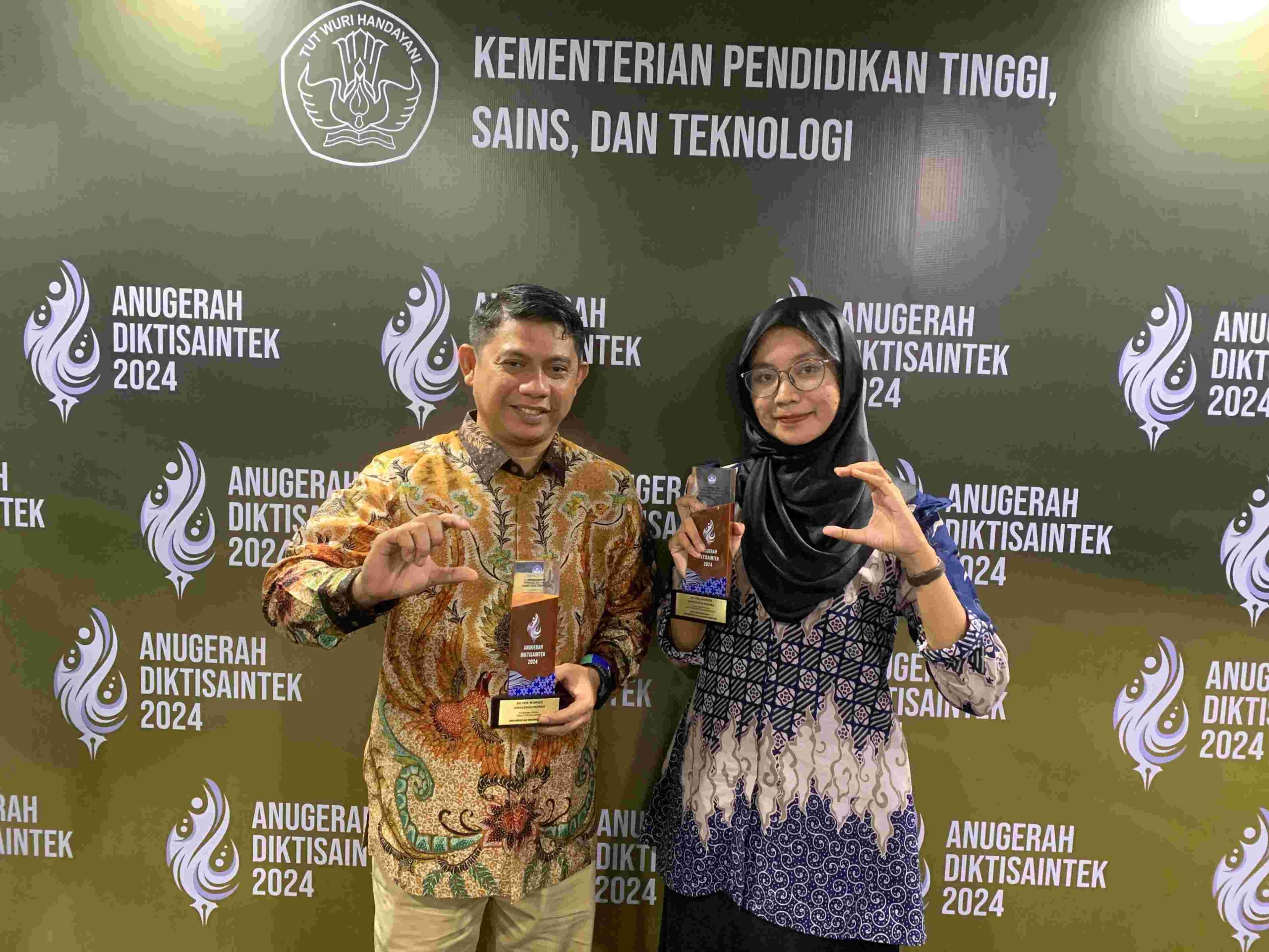 Unimed Raih Dua Penghargaan di Anugerah Diktisaintek 2024  