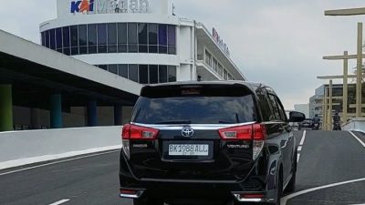 Overpass Stasiun Kereta Api Medan Diresmikan dan Digunakan