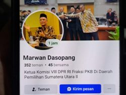 Nama Ketua Komisi VIII DPR RI Marwan Dasopang Dicatut dalam Penipuan Akun Facebook Palsu
