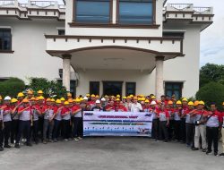 Jalin Relasi Sektor Industri, JNE Medan Kunjungi Pabrik Kelapa Sawit di Batubara