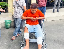 Polsek Medan Sunggal Tembak Pelaku Jambret Emak-emak