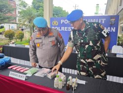 TNI dan Polri Gerebek 2 Sarang Narkoba di Medan, Puluhan Tersangka Diamankan