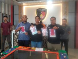 Polisi Gerebek Perjudian Tembak Ikan di Padang Bulan, 4 Orang Diamankan