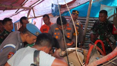 Polri dan TNI Razia Tambang Emas Ilegal di Hutabargot, Kapolres Minta Semua Aktivitas Dihentikan