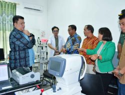 Bupati Samosir Resmikan Poliklinik Mata di RSUD dr. Hadrianus Sinaga