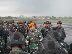 Apel Pelepasan Prajurit Kopasgat ke Papua, Keluarga Haru dan Bangga