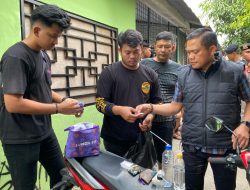 Polisi Gerebek Lokasi Narkoba di Kampung Lalang Medan, 3 Orang Diringkus