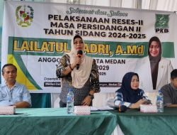 Warga Sei Kera Hilir II Sampaikan Keluhan ke Anggota DPRD Medan, Lailatul Badri Soal Perbaikan Gang