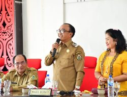 Wakil Bupati Samosir Ariston Sidauruk Awali Tugas dengan Silaturahmi Pejabat Pemkab