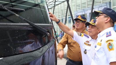 Prioritaskan Keselamatan Pemudik, Dishub Sumut Bersama Instansi Terkait Gelar Rampcheck, 322 Kendaraan Butuh Perbaikan, 19 Sopir Positif Narkoba