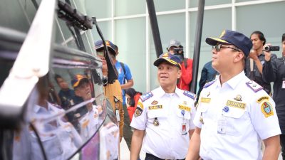 Pastikan Angkutan Mudik Lebaran Aman, Dishub Sumut Gelar Rampcheck Serentak