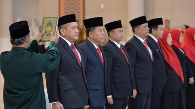 Wagub Sumut Lantik 12 Pejabat Baru, Dorong Inovasi dan Kinerja Maksimal