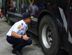 Kolaborasi Dishub Sumut Bersama Rekomendasikan Peringatan Perbaikan untuk Ratusan Kendaraan, Delapan Awak Angkutan Positif Narkoba