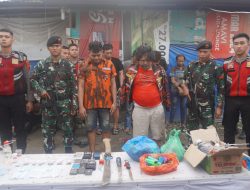 Gerebek Kampung Narkoba di Jermal 15, Kodam I/BB Amankan Belasan Pengedar dan Pemakai