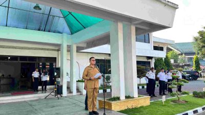 Apel Perdana, Gubernur Sumut Bobby Nasution Tekankan Disiplin, Hilirisasi, dan Kemudahan Investasi