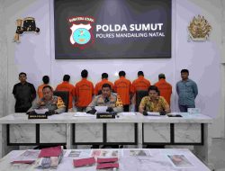 Polres Madina Tangkap Enam Pelaku Narkoba dalam Sebulan