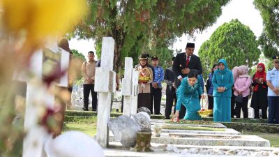 Ziarah dan Doa di Hari Jadi ke-77, Gubernur Bobby Nasution Kenang Jasa Pahlawan Sumut