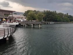 Air Mancur Menari dan Menara Pandang Tele Jadi Favorit Wisata Lebaran di Samosir