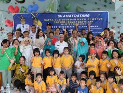 Rayakan HUT Sumut ke-77, Wagub Surya Kunjungi Panti Asuhan: Terima Kasih Telah Bantu Negara Rawat Anak Terlantar