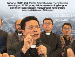 Gereja HKBP Desak Toba Pulp Lestari Tutup: Dinilai Sebabkan Krisis Lingkungan dan Sosial