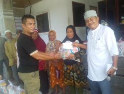 Bantu Warga Kurang Mampu, PT Kasmo Salurkan Sembako di Desa Halaban Langkat