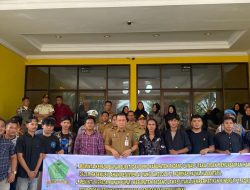 Mahasiswa Tabagsel Geruduk Kantor Bupati Paluta, Protes Eksekusi Lahan Register 40 Dinilai Lukai Rakyat