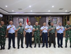 Perkokoh Antar Matra, Komandan Kosek I Silaturahmi ke Kodam I Bukit Barisan